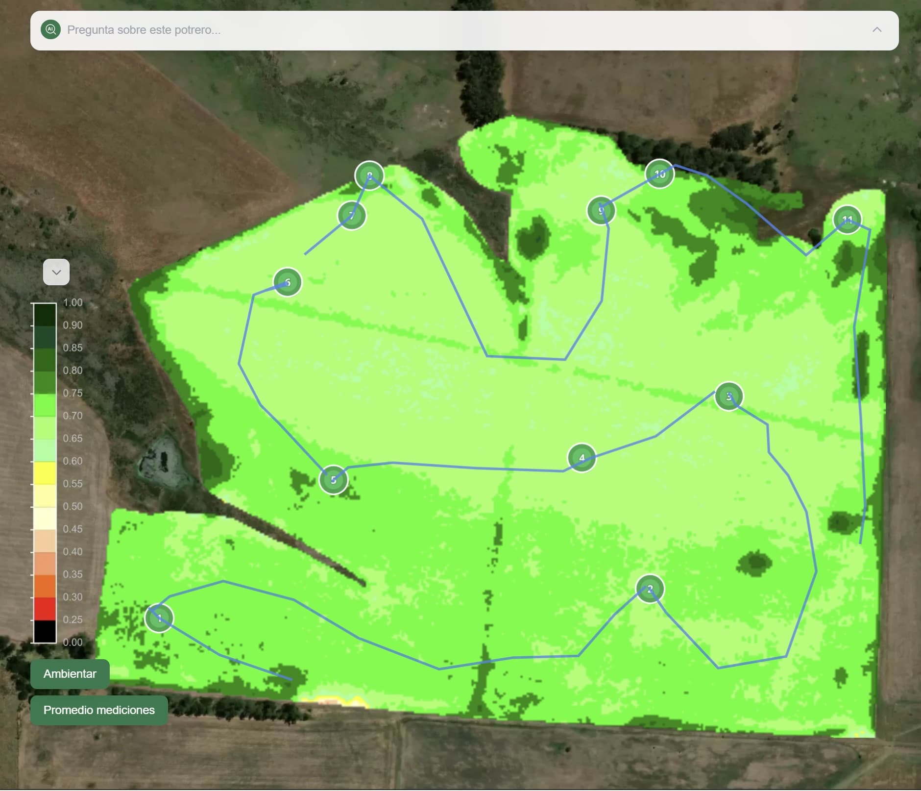 Recorridas georeferenciadas con fotos